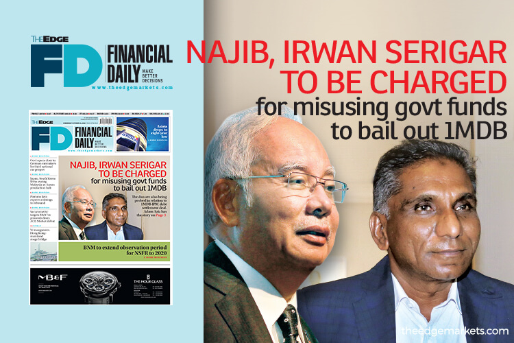 Najib Irwan Serigar To Be Charged For Misusing Govt Funds To Bail Out Mdb