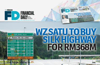 Wz Satu To Acquire Silk Highway For Rm368m The Edge Markets