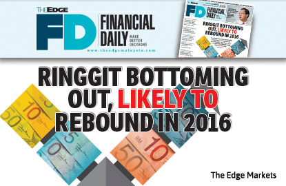 Ringgit bottoming out, likely to rebound in 2016