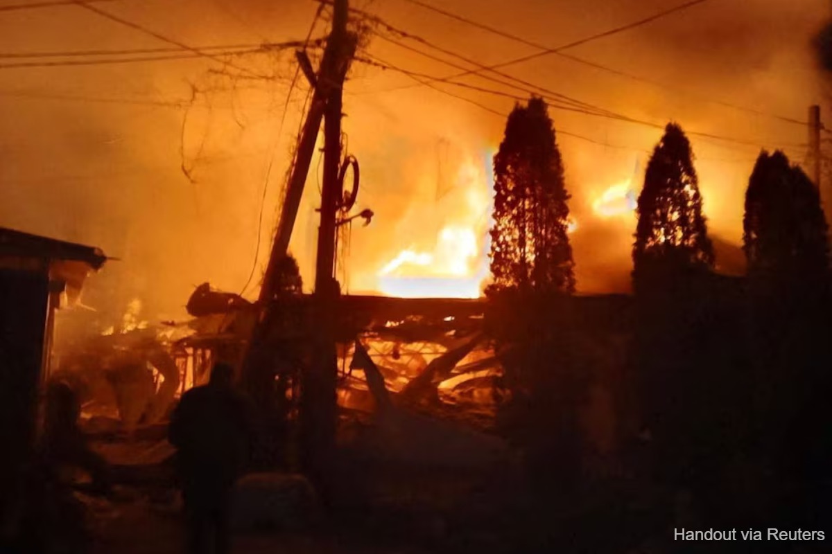 Russia accuses Ukraine of killing 24 people in New Year drone strike