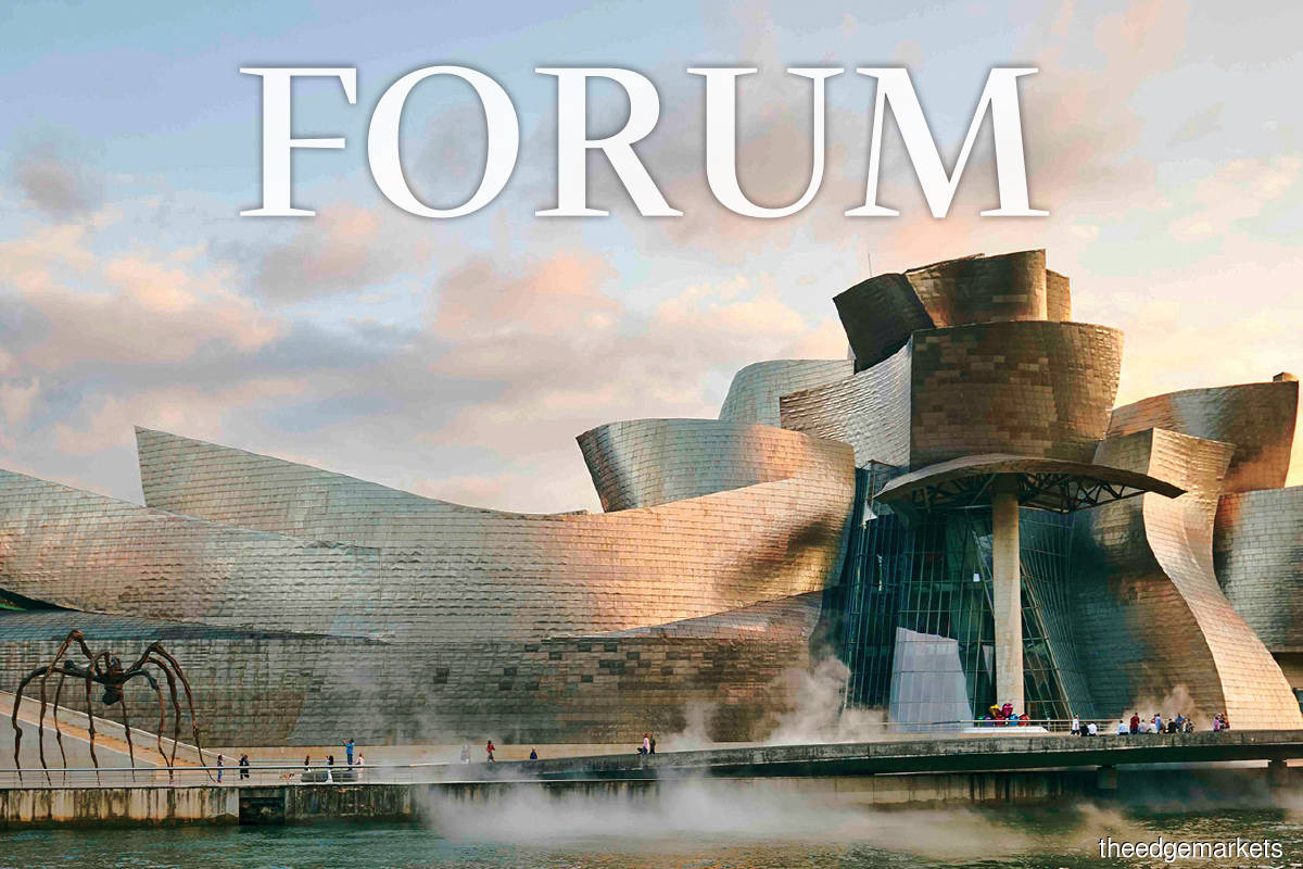 Guggenheim Museum Bilbao ... In the aftermath of the devastation to jobs and the economy from de-industrialisation, the city and business leaders got together to plan an audacious project — the design of a world-class museum of modern art