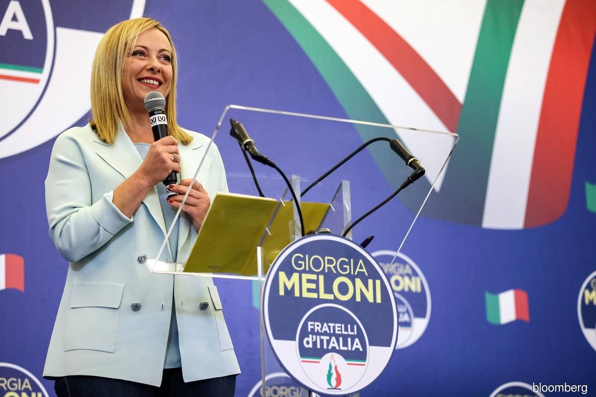 Meloni's right triumphs in Italy's election The Edge Markets
