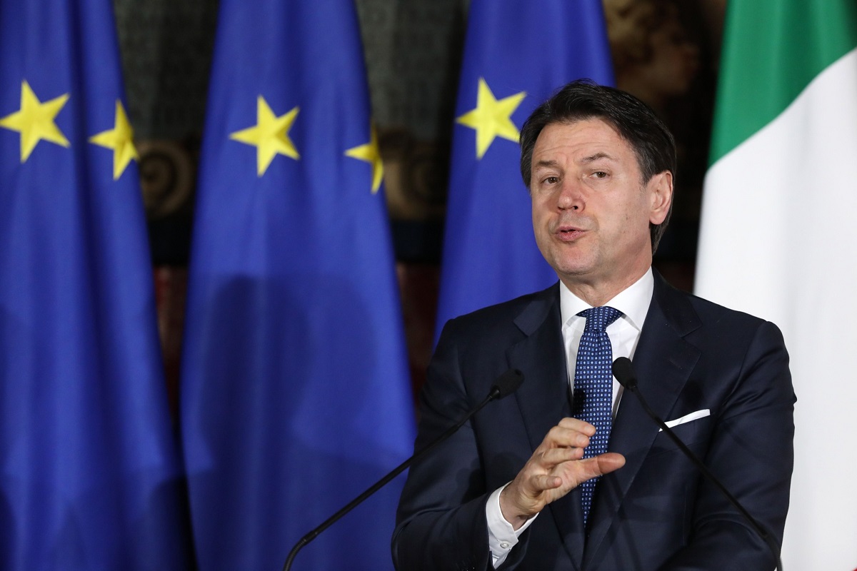 Giuseppe Conte (Photo by Bloomberg)