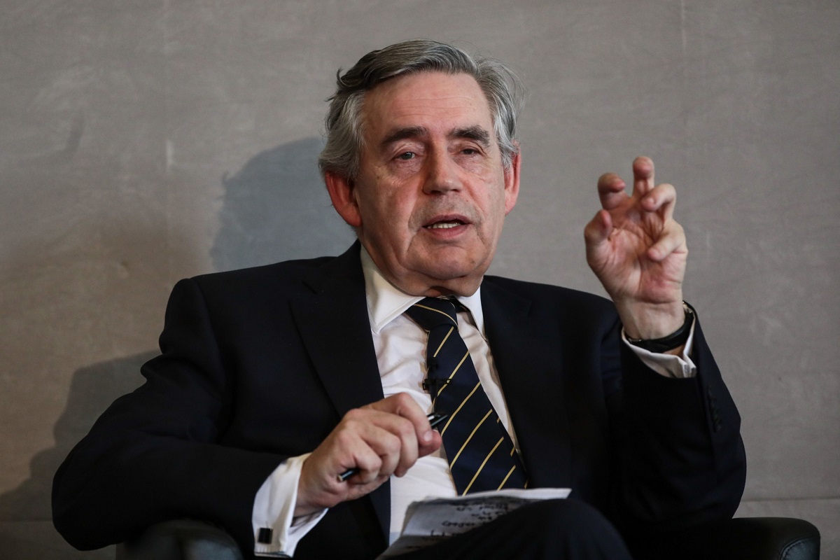 Gordon Brown (Photo by Bloomberg)