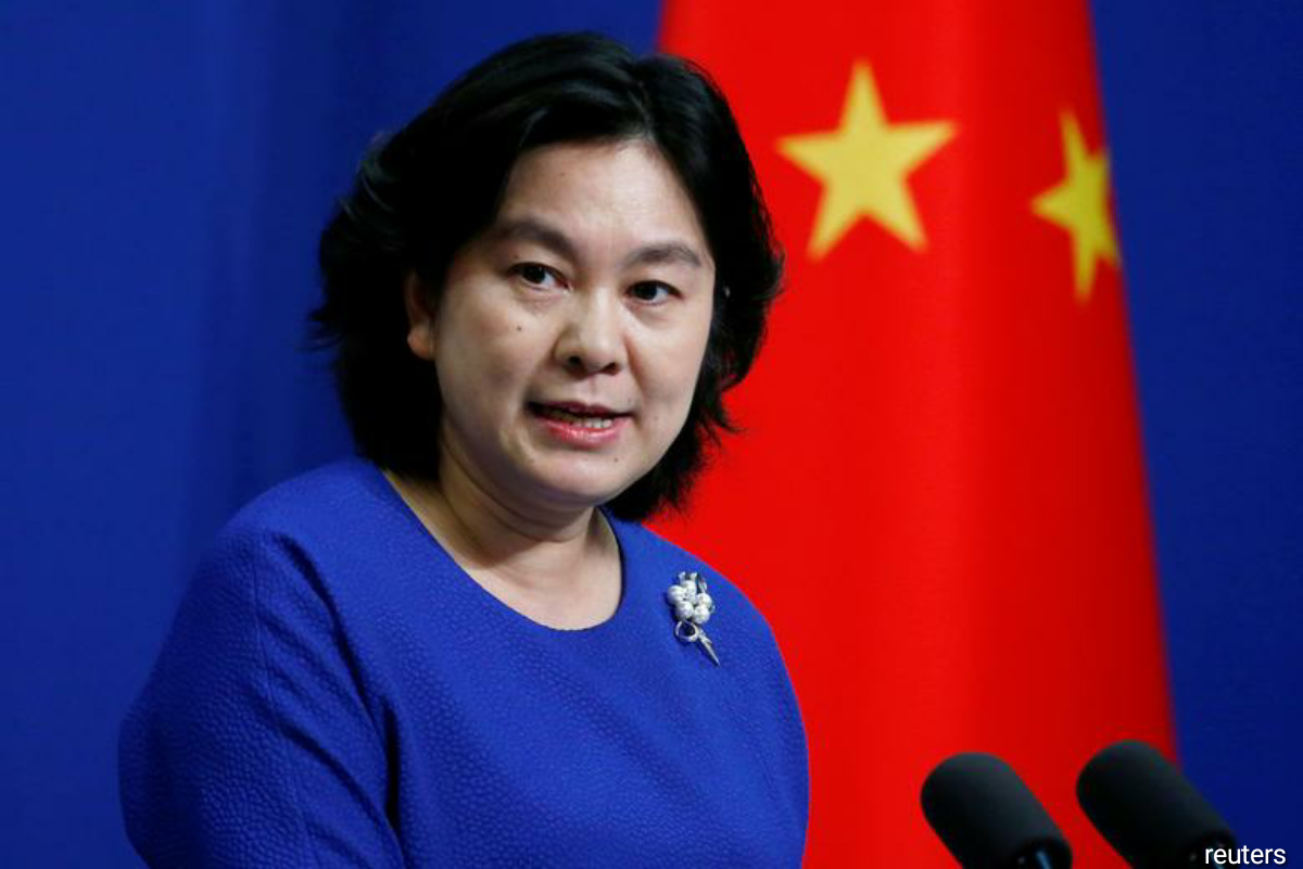 Chinese foreign ministry spokeswoman Hua Chunying told a daily briefing said that while events in Hong Kong in 2019, when the city’s legislature was stormed, were more “severe” than those in Washington, “not one demonstrator died”. (Photo by Reuters)