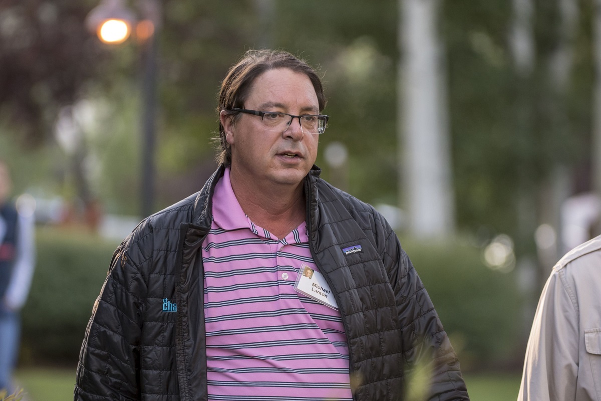 Michael Larson (Photo by Bloomberg)