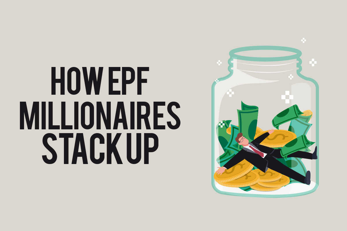 How EPF millionaires stack up