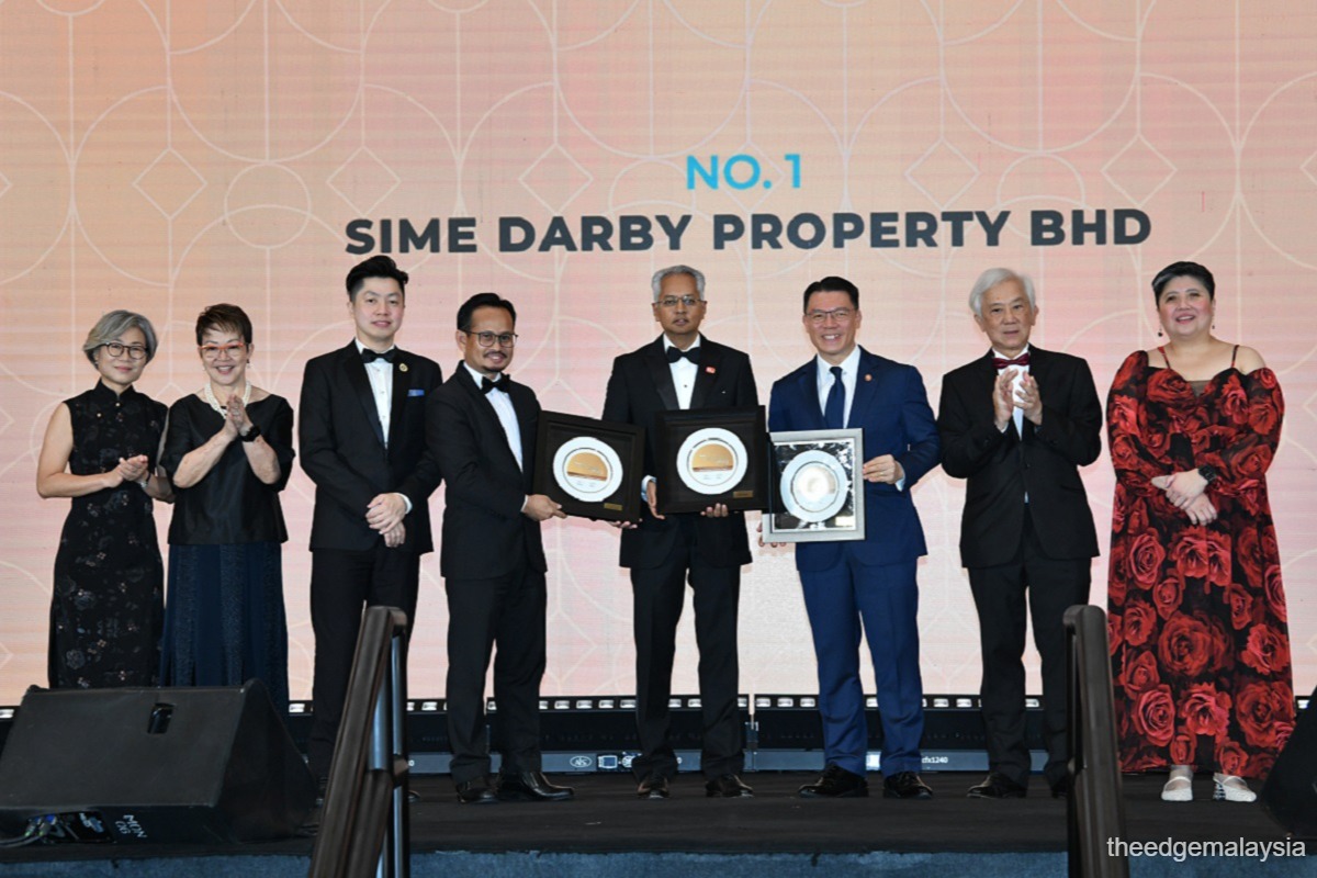 Sime Darby Property comes out top yet again at The Edge Malaysia Top Property Developers Awards 2025
