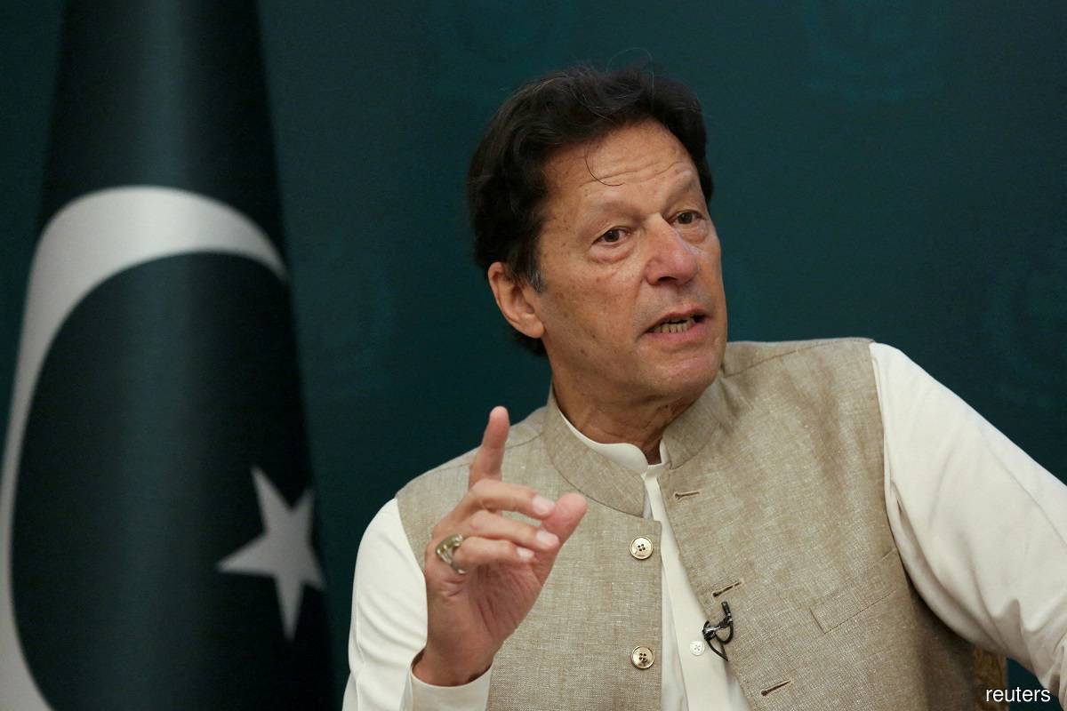 Former Pakistan Prime Minister Imran Khan