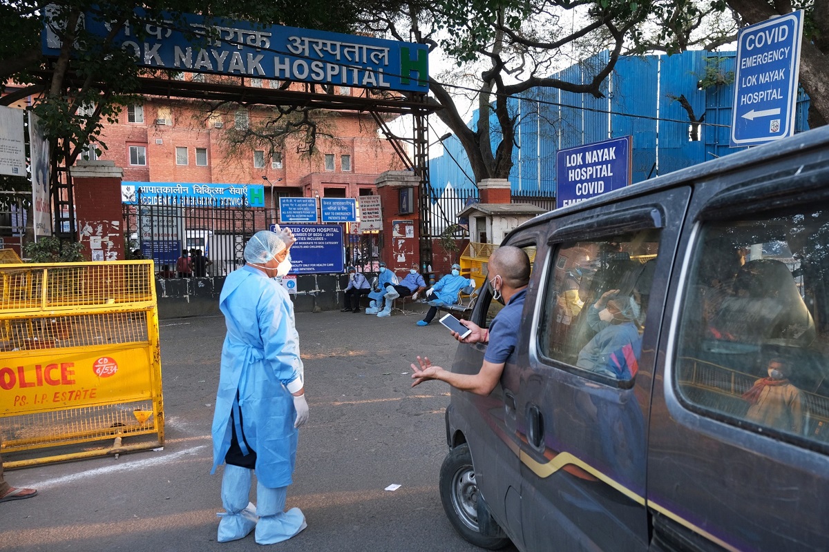 As Covid-19 cases spiked in India, full hospitals had to turn away patients. (Photo by Bloomberg)