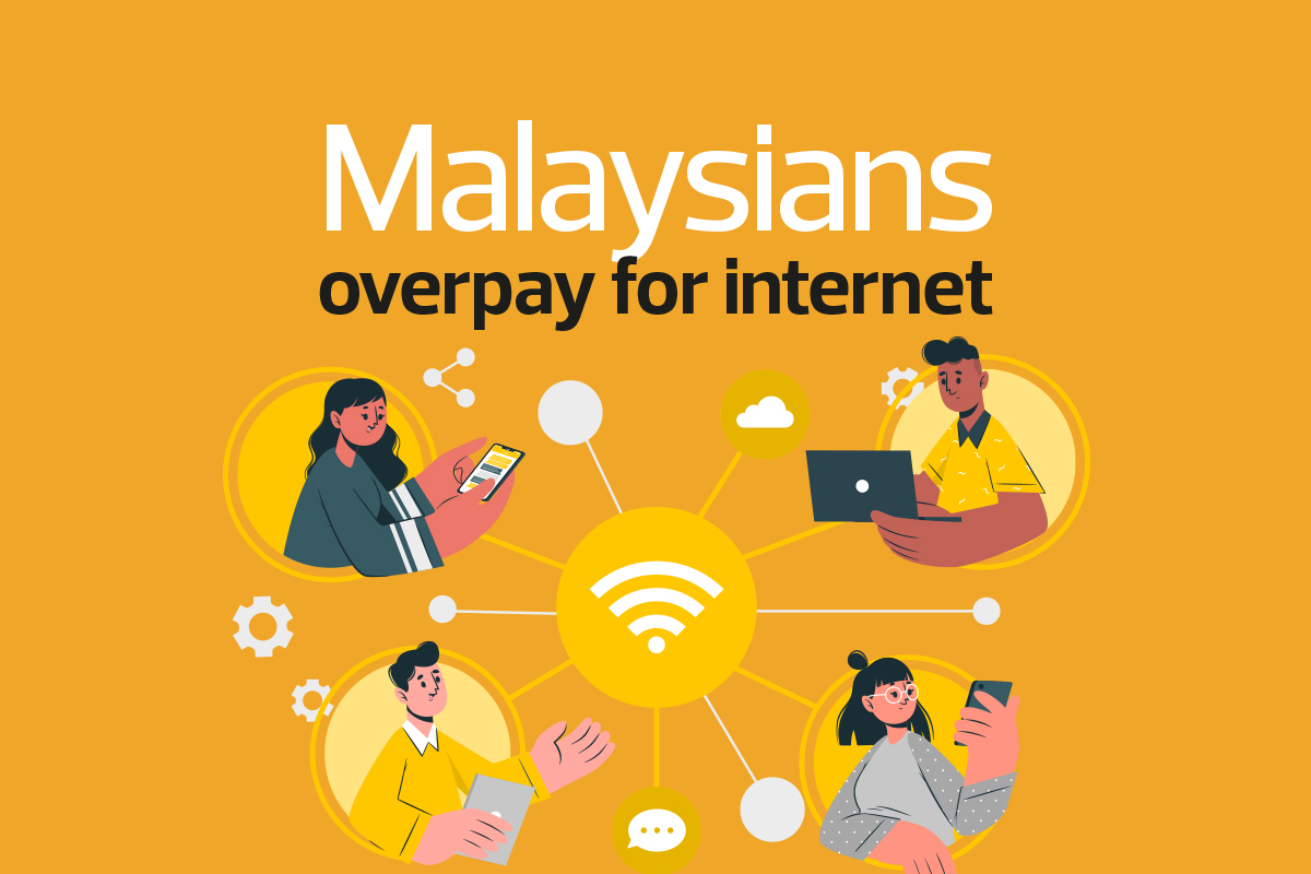 Malaysians overpay for internet 
