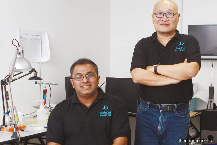 From left: Founders Joseph and Tang