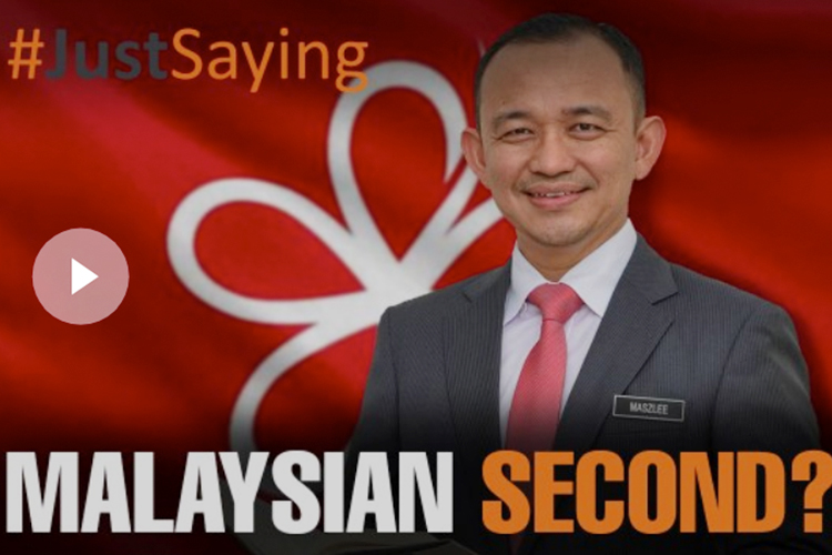 #JUSTSAYING: Malaysian second?