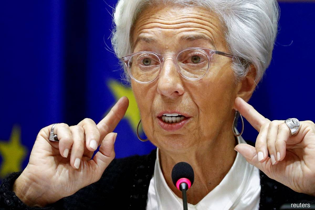 Market turmoil may do ECB's work in dampening demand, Lagarde says