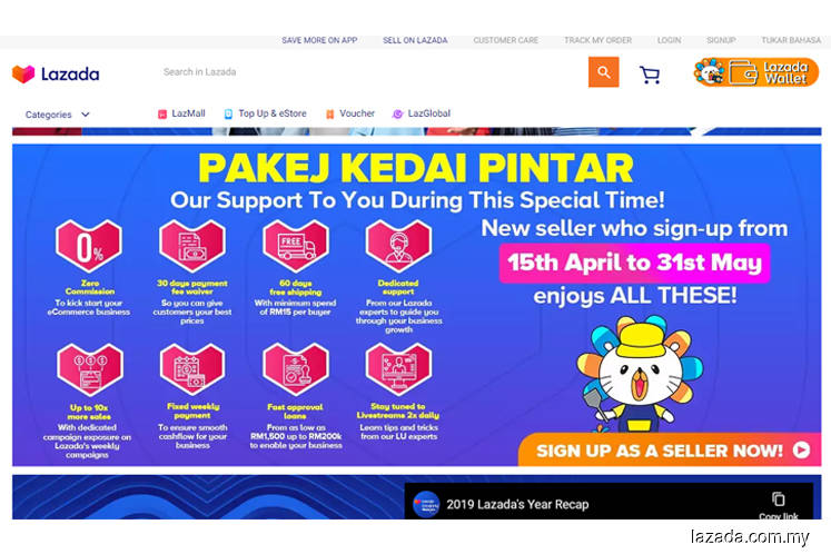 Lazada aims to help 50,000 SMEs through "Pakej Kedai 