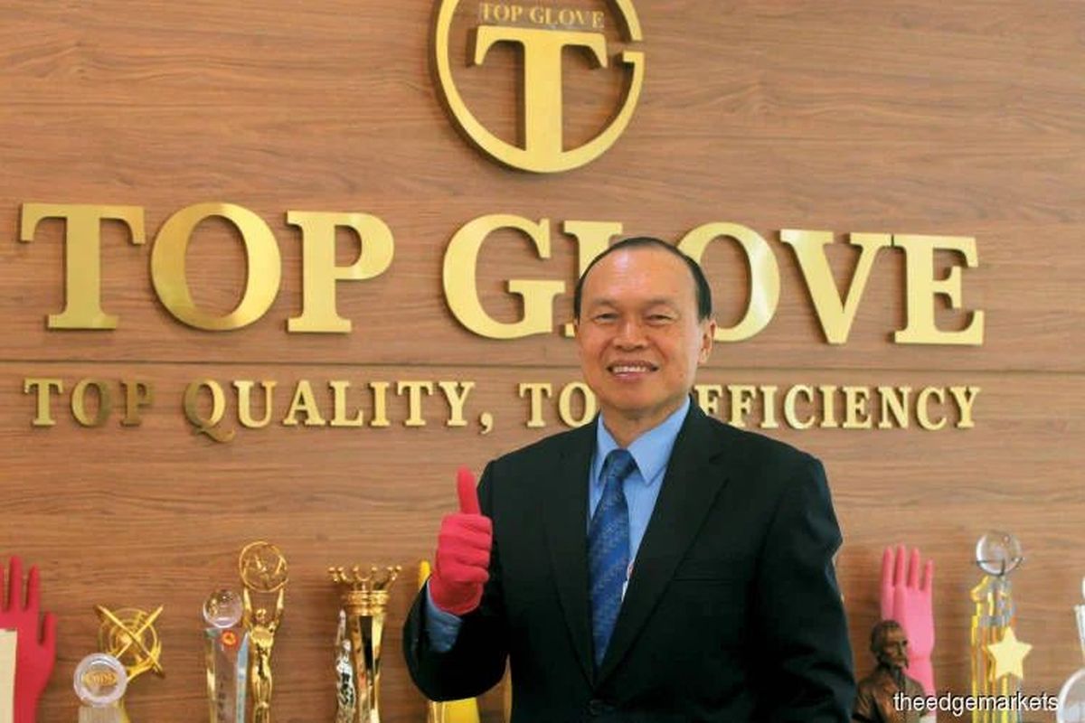 Top Glove boss intends to deal shares during closed period prior to 2Q result