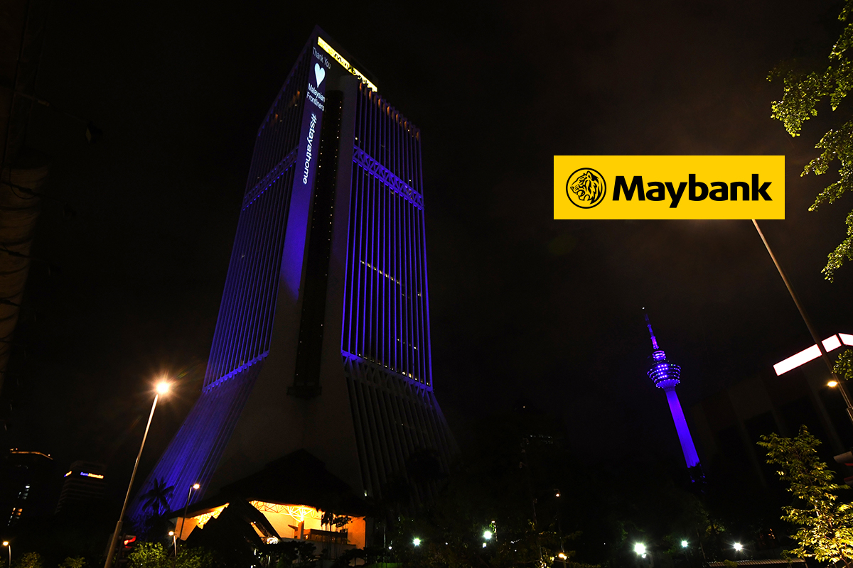 Maybank shares up on first interim dividend payment exdate