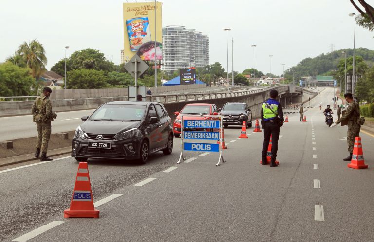 Kuala info lumpur roadblock No more