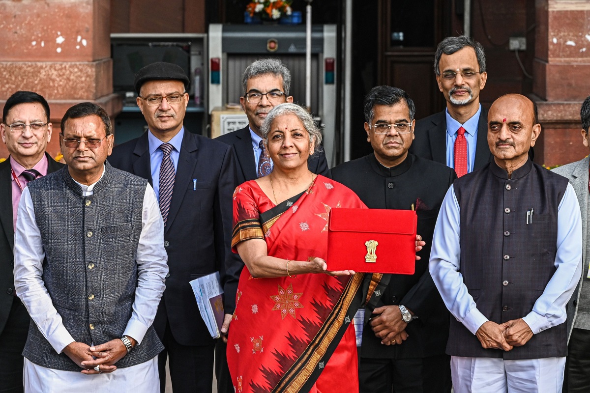 India's Finance Minister Nirmala Sitharaman: The budget takes the lead once again to ramp up the virtuous cycle of investments. (Photo by Bloomberg)