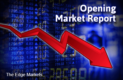 opening-market-down_theedgemarkets