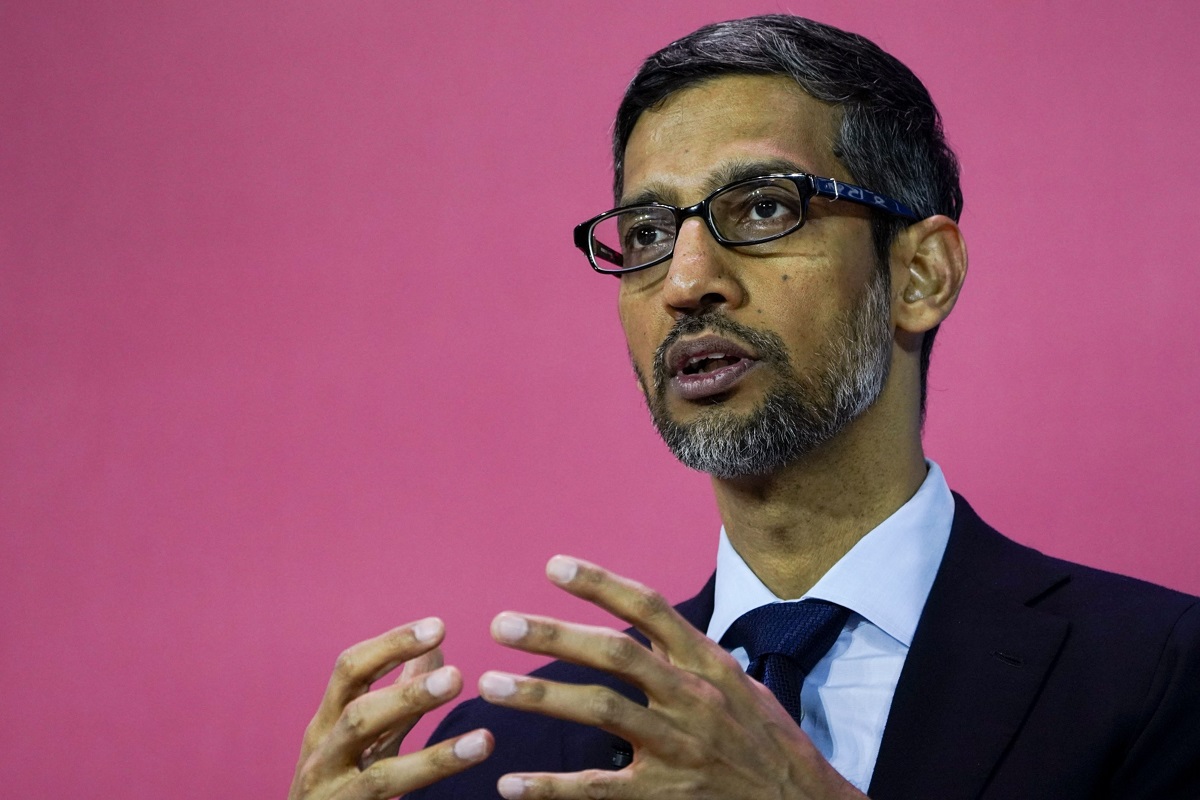 Sundar Pichai, chief executive officer of Google parent Alphabet Inc (Photo by Bloomberg)