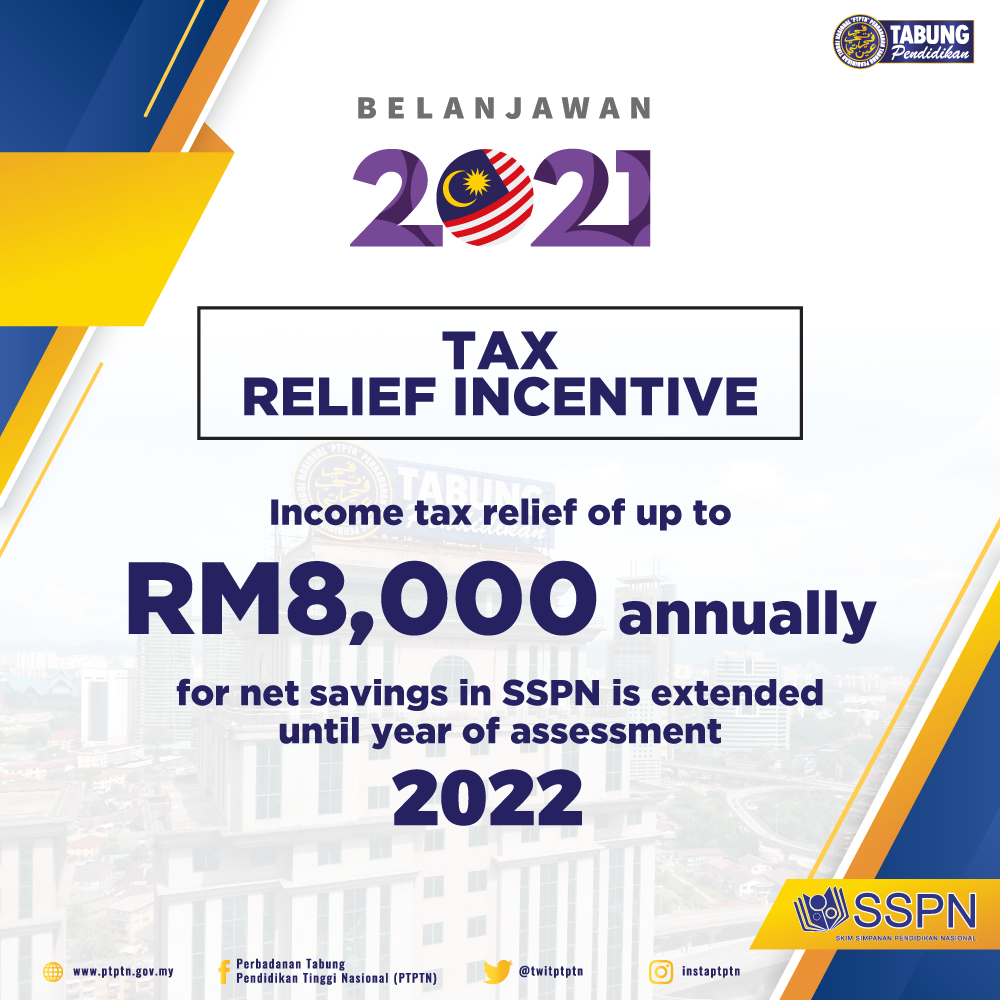 Tax relief 2021 malaysia