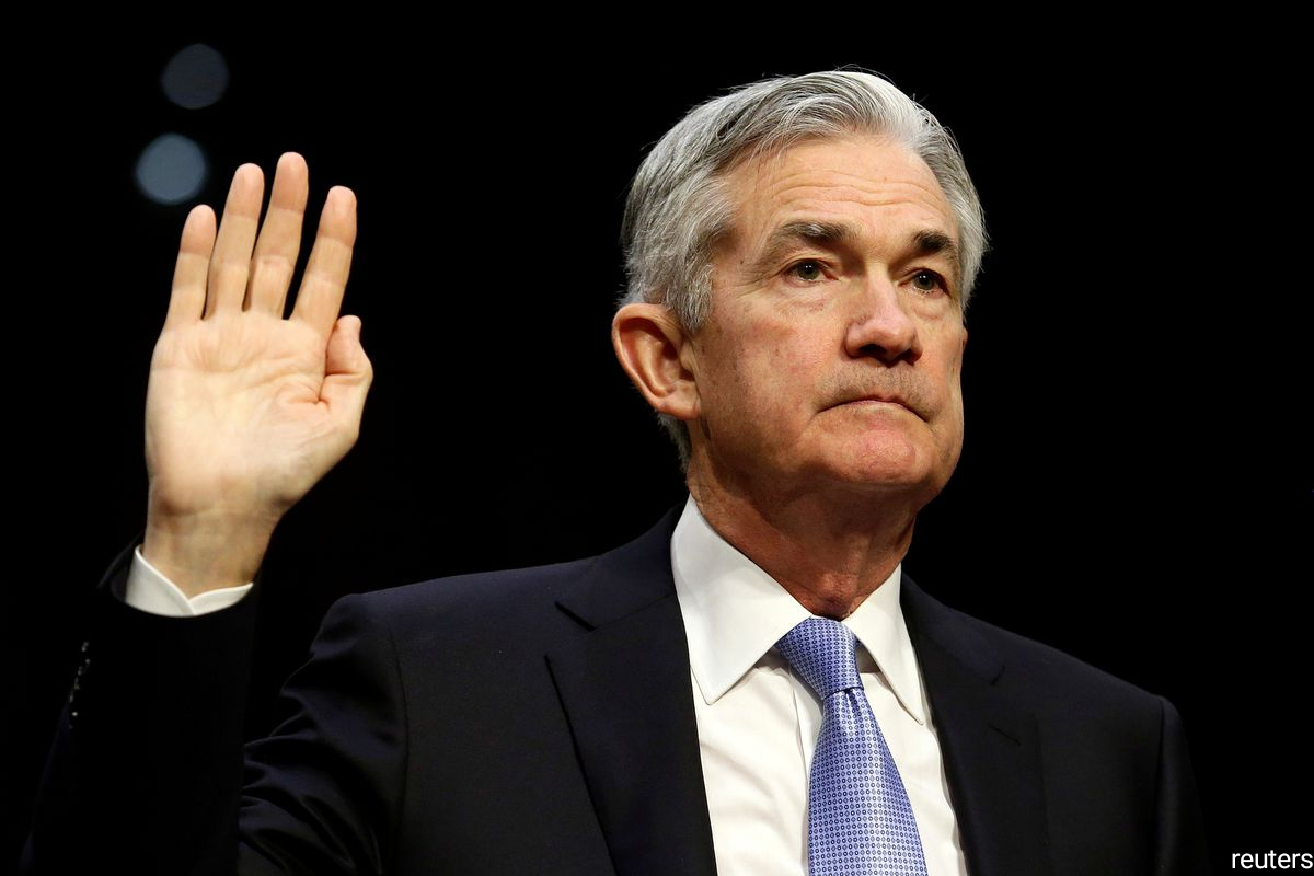 US Federal Reserve chair Jerome Powell