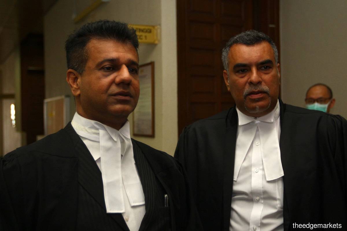 RK Sharma (left) and Amrit Pal Singh (right) (Photo by Patrick Goh)