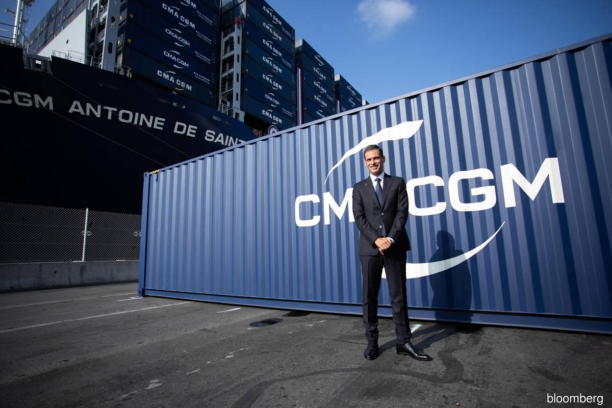 CMA CGM SA chairman Rodolphe Saade
