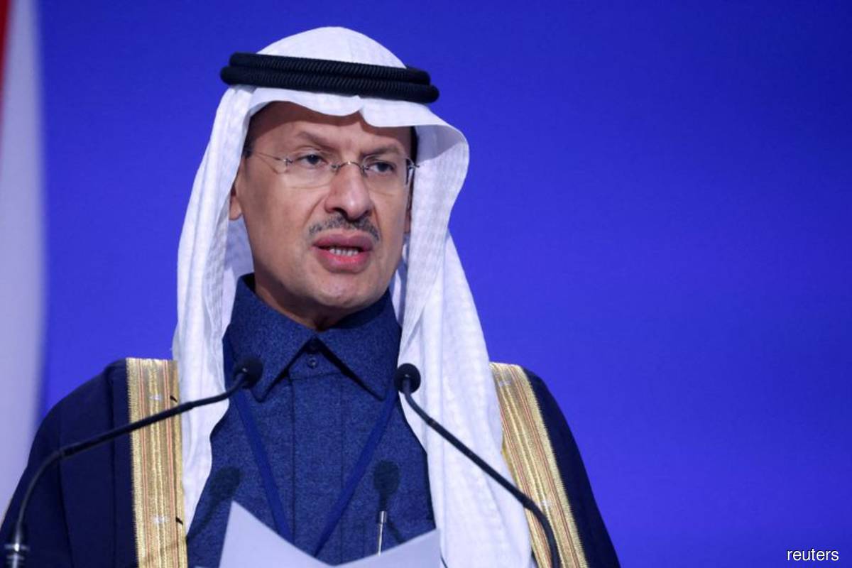 Saudi Arabian energy minister Prince Abdulaziz bin Salman