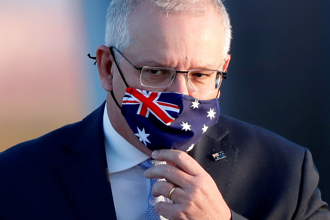 Australia PM wants 80% of adults vaccinated before border opening