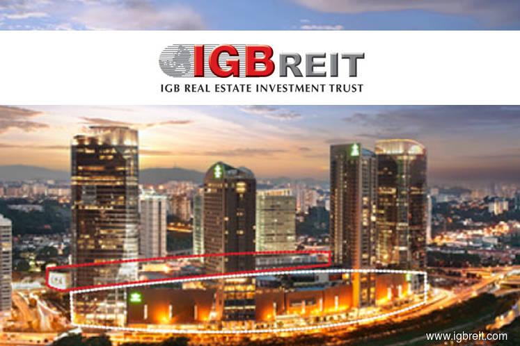 CIMB upgrades IGB REIT to Add; price target RM1.73