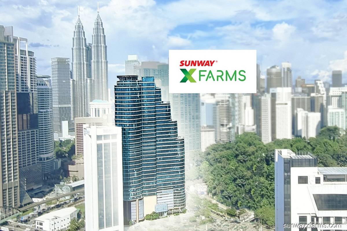 Sunway XFarms will occupy three floors of Sunway Tower.
