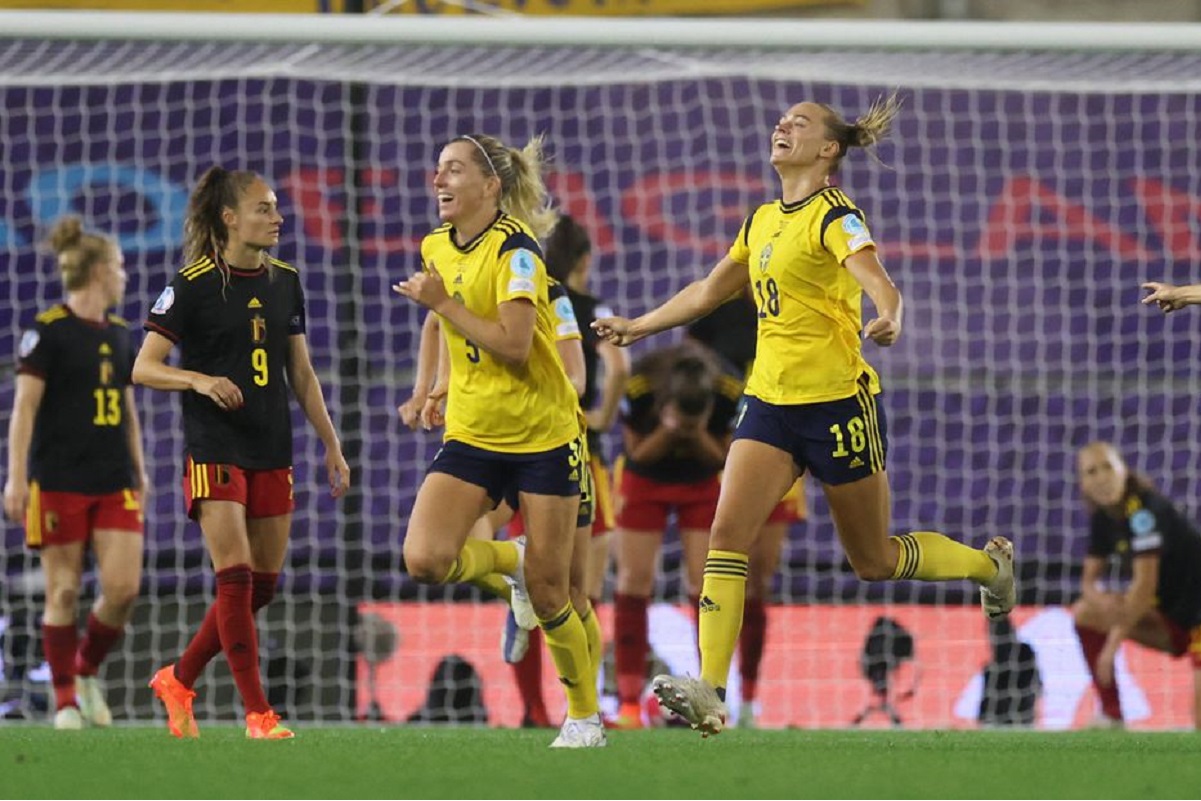Bring on England, says Sweden's Sembrant after late winner