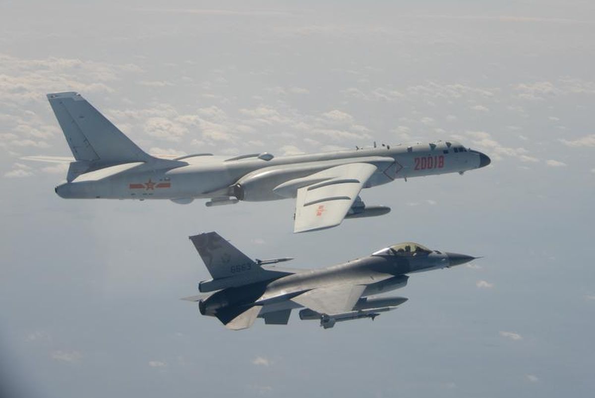 Taiwan scrambles jets as 22 Chinese fighters cross Taiwan Strait median line