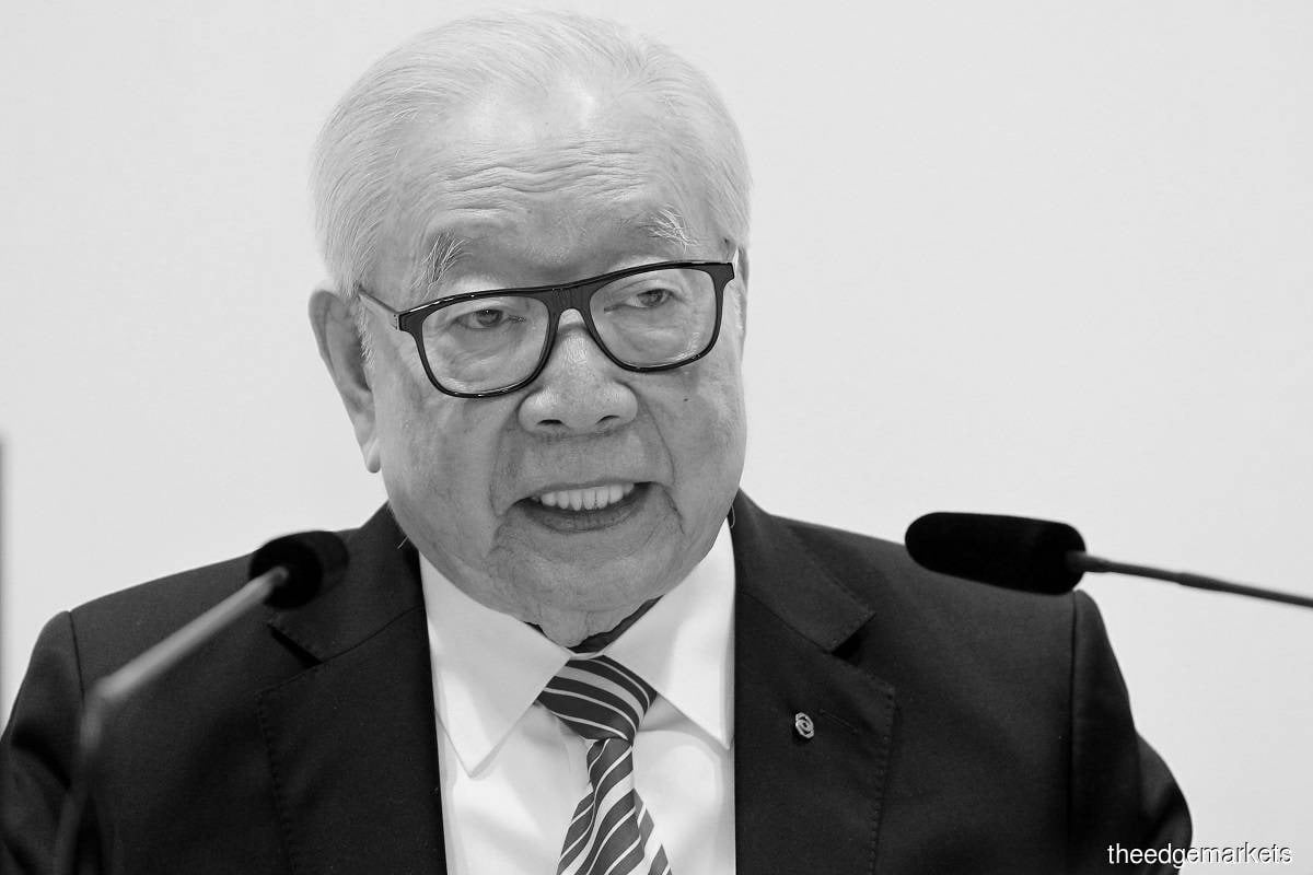 大众银行创办人郑鸿标与世长辞 享年92岁