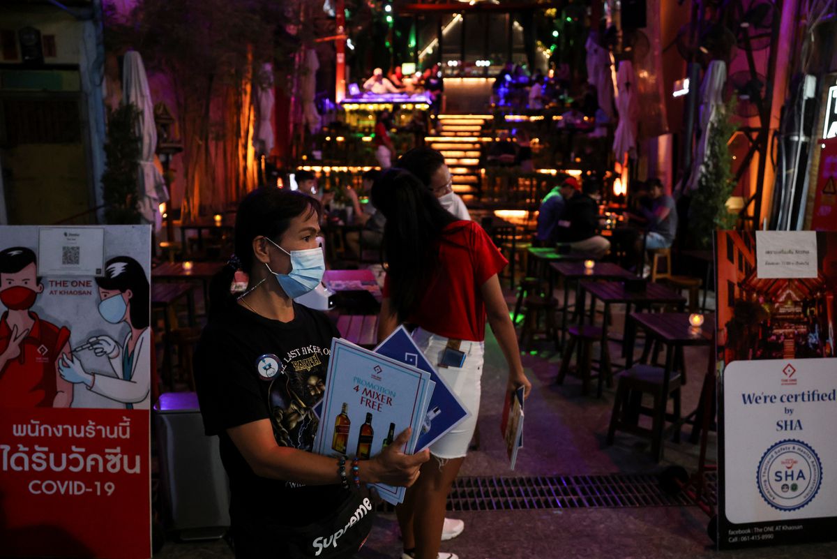 Thailand begins to reopen bars, pubs to woo back tourists