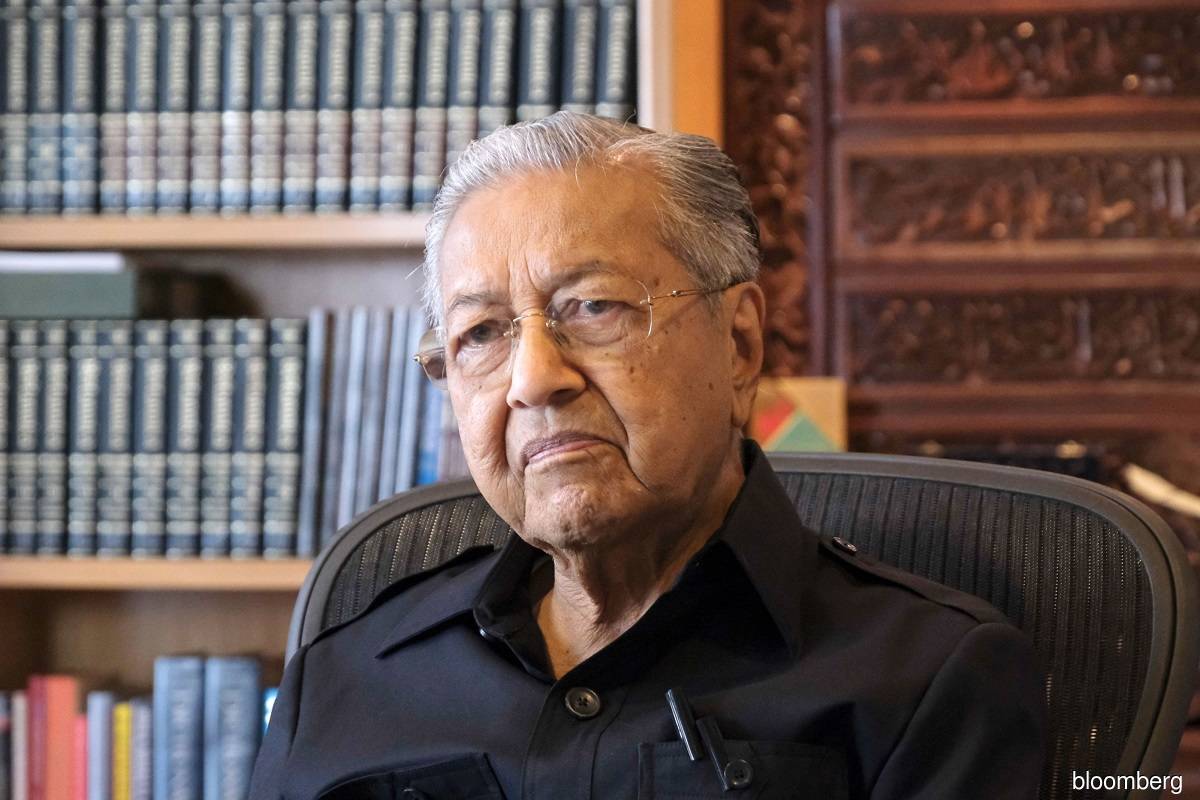 Parti Pejuang Tanahair chairman Tun Dr Mahathir Mohamad