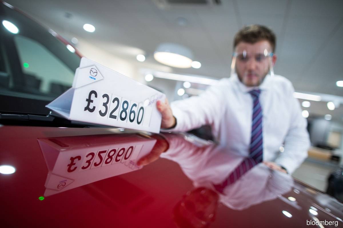UK new car sales rise over 3,000% from last year's lockdown low