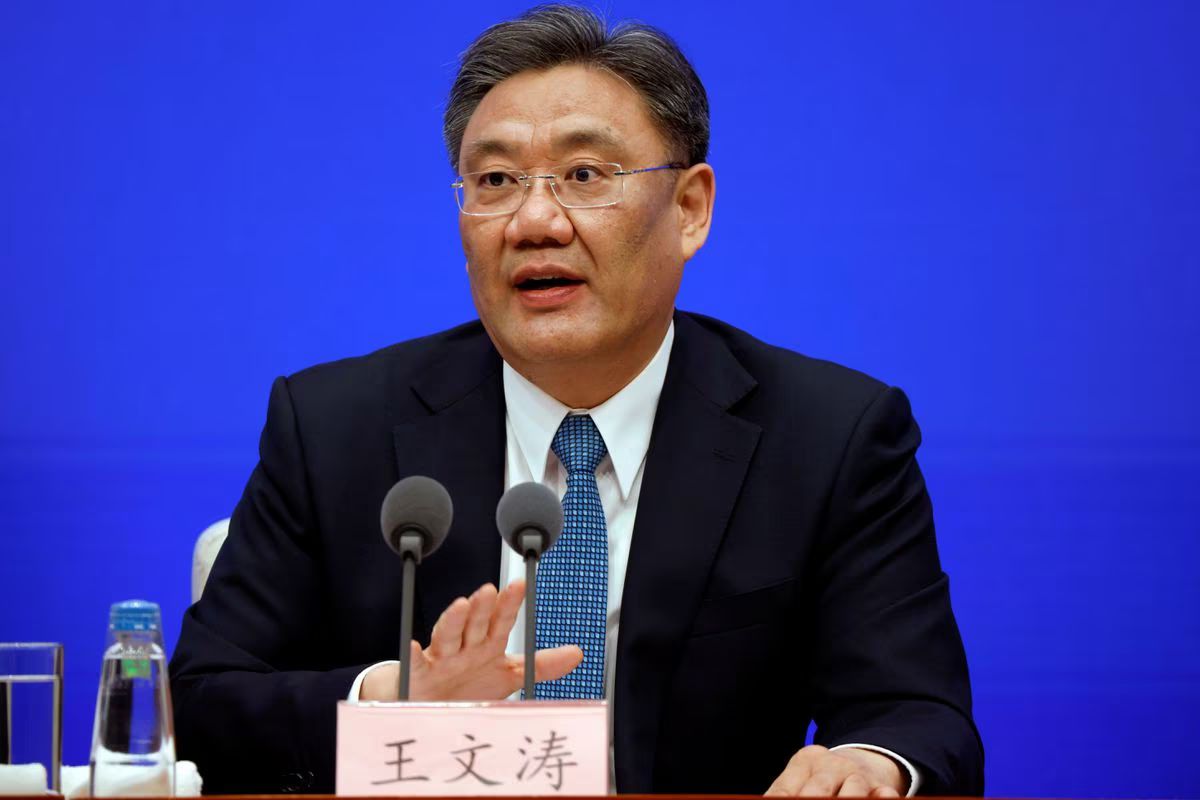 China's commerce minister Wang Wentao