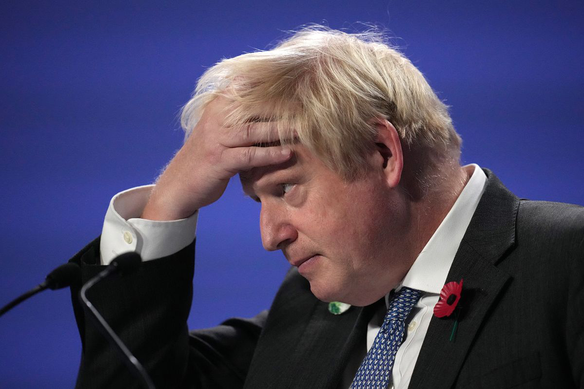 Boris Johnson. (Photo by Bloomberg)