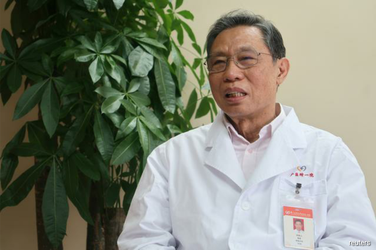 China's top respiratory disease specialist, Zhong Nanshan
